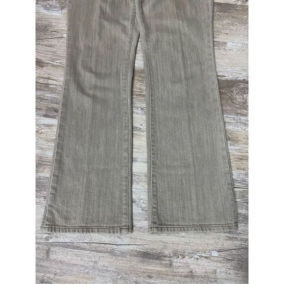 American Living Classic Bootcut Jeans Beige Brown Women’s Sz 6 - Picture 2 of 7
